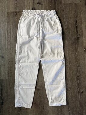Xirena white cotton pants, size XS